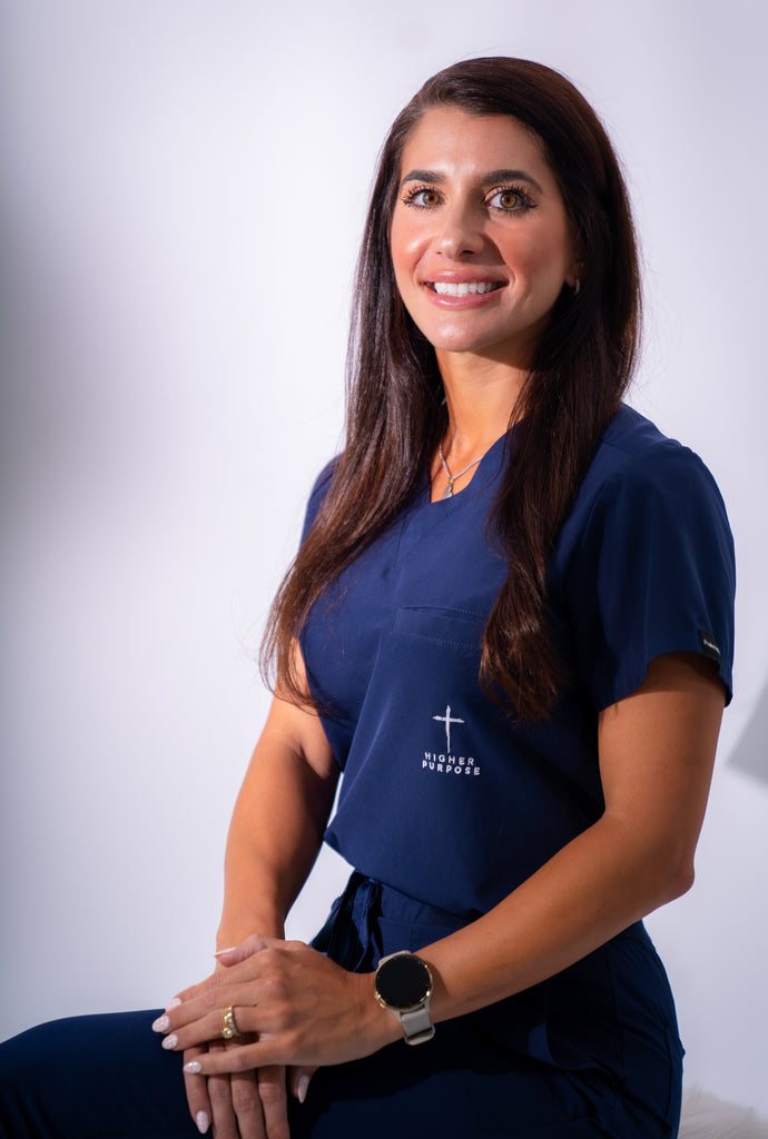 Higher Purpose Women’s Scrub Top