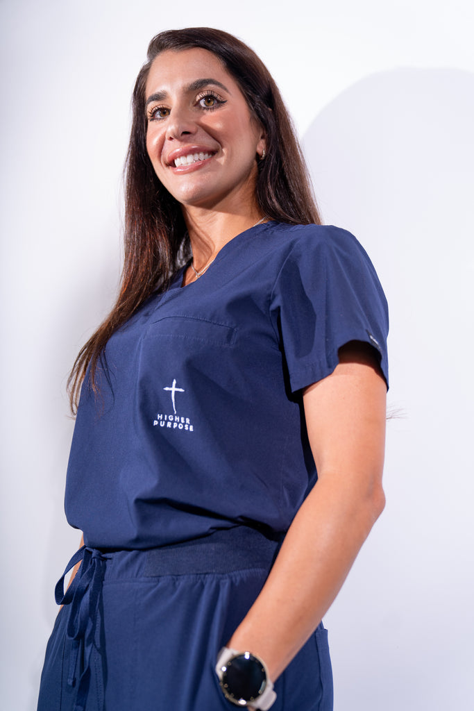 Higher Purpose Women’s Scrub Top